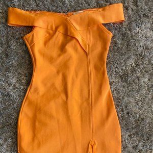 superdown off the shoulder dress